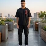 Oni Flame Premium Oversized Streetwear T-shirt